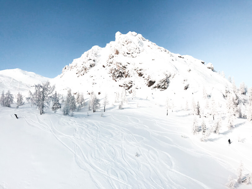 Traumhafte Panoramen beim Skifahren im Nassfeld