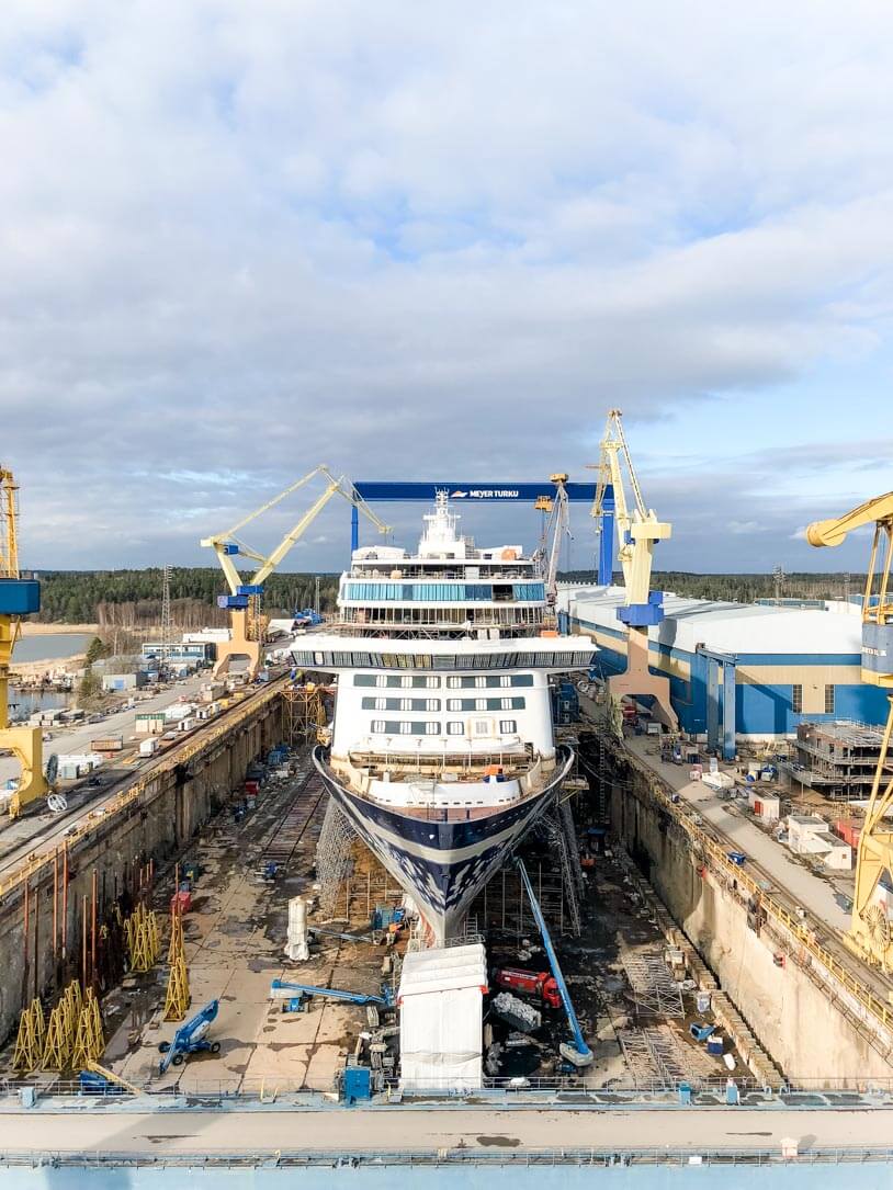 Auslieferung der neuen Mein Schiff 1