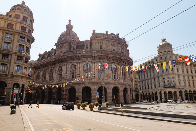 Hafenstadt Genua